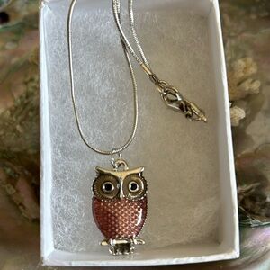 Really cute owl necklace